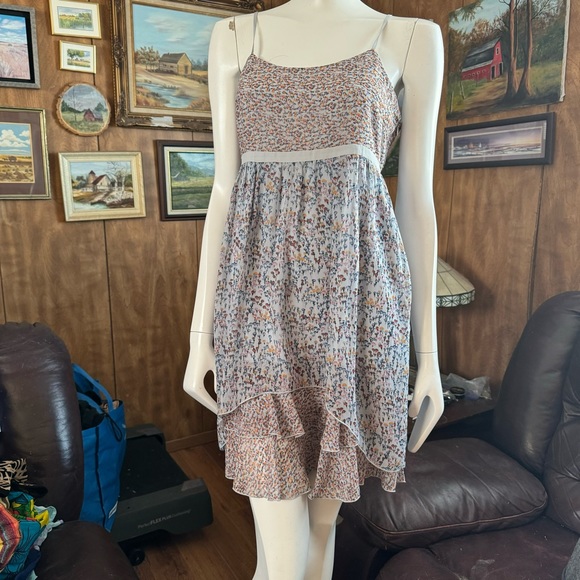 Kensie Boho Cottagecore Flowy Floral Dress - Picture 2 of 4